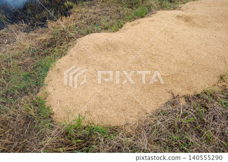 field burning, field, grass 140555290