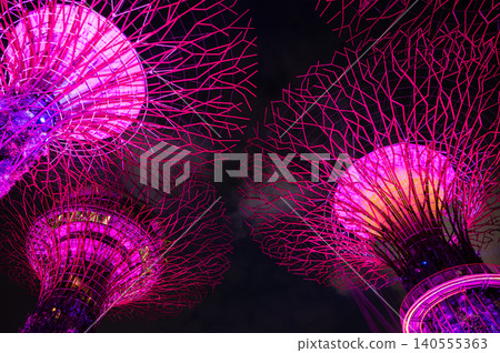 新加坡夜景,東南亞 新加坡夜景,東南亞 140555363
