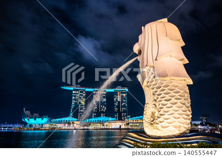 新加坡夜視圖 新加坡夜視圖 140555447
