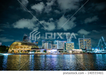 新加坡夜視圖 新加坡夜視圖 140555481