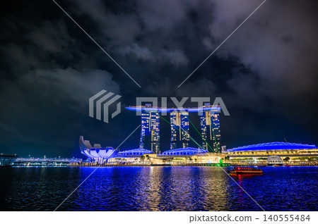Night view of Singapore Night view of Singapore 140555484