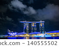 Night view of Singapore 140555502