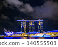 Night view of Singapore 140555503