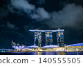 Night view of Singapore 140555505