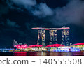 Night view of Singapore 140555508
