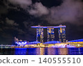Night view of Singapore 140555510