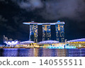 Night view of Singapore 140555511