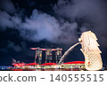 Night view of Singapore 140555515