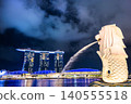 Night view of Singapore 140555518