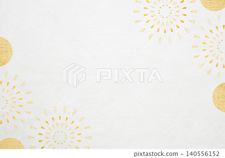 Japanese paper texture with fireworks pattern - Japanese modern background material Japanese paper texture with fireworks pattern - Japanese modern background material 140556152