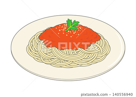 肉醬麵圖標 肉醬麵圖標 140556940