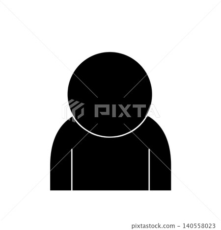Silhouette icon of a person bowing Silhouette icon of a person bowing 140558023