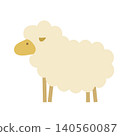 Simple sheep illustration 140560087