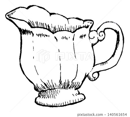 Antique milk pitcher Antique milk pitcher 140561654
