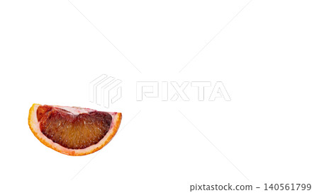 Blood orange, Moro, cut cross-section, flesh, macro, transparent background material. Blood orange, Moro, cut cross-section, flesh, macro, transparent background material. 140561799