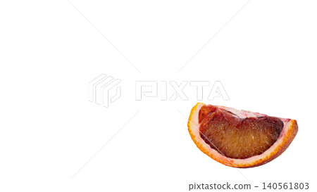 Blood orange, Moro, cut cross-section, flesh, macro, transparent background material. Blood orange, Moro, cut cross-section, flesh, macro, transparent background material. 140561803