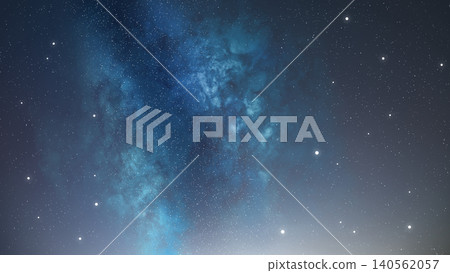 A breathtaking view of the starry night sky featuring a vibrant blue nebula, Milky Way galaxy, and countless glittering stars in deep space A breathtaking view of the starry night sky featuring a vibrant blue nebula, Milky Way galaxy, and countless glittering stars in deep space 140562057
