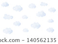 Natural water-wind iridescent cloud background 140562135
