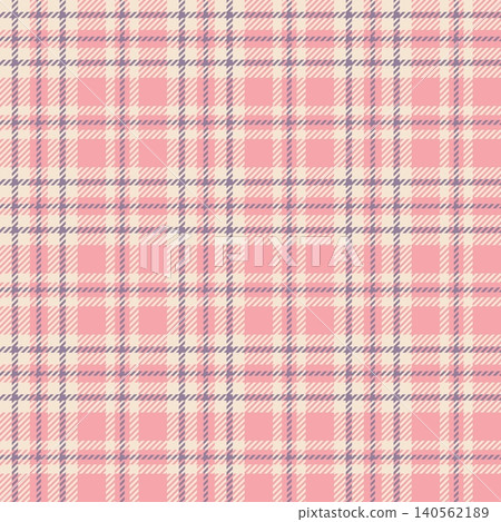 復古格紋 3 / 桃色 140562189
