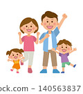 Family who are pleased 140563837
