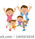 Family who are pleased 140563838