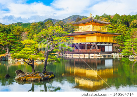 Kyoto Kinkakuji in autumn Kyoto Kinkakuji in autumn 140564714
