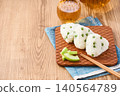 Green pea rice ball 140564789