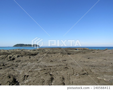 Mogushi Coast in Amakusa City, Kumamoto Prefecture, is a filming location for the NHK historical drama "Musashi" and boasts a beautiful ocean view. Mogushi Coast in Amakusa City, Kumamoto Prefecture, is a filming location for the NHK historical drama "Musashi" and boasts a beautiful ocean view. 140566411