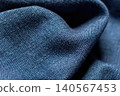 Close-up of the texture of denim fabric 140567453
