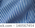 Blue striped shirt fabric texture 140567454