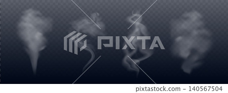 Hot steam, water vapour effect, smoke texture Hot steam, water vapour effect, smoke texture 140567504