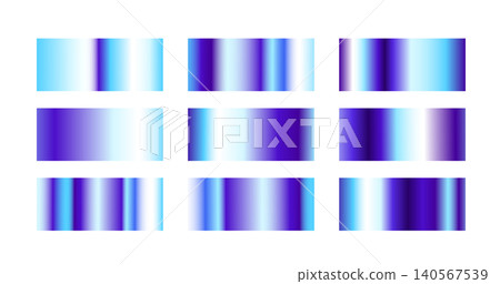 Holographic gradient, metal foil swatch background Holographic gradient, metal foil swatch background 140567539