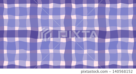 Line vector watercolor with bg gingham pattern for seamless cute wavy. Tablecloth watercolour design with neutral illustration packaging for backdrop vichy check. Textile purple children. Line vector watercolor with bg gingham pattern for seamless cute wavy. Tablecloth watercolour design with neutral illustration packaging for backdrop vichy check. Textile purple children. 140568152