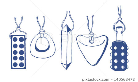Sensory Chew Necklace Pendant Set for Autism. Oral Motor Therapy Chewelry Brick and Loop. Isolated Blue Hand Drawn. Tactile Fidget Chewing Toy Pack for ADHD Anxiety Relief. Vector Illustration. Sensory Chew Necklace Pendant Set for Autism. Oral Motor Therapy Chewelry Brick and Loop. Isolated Blue Hand Drawn. Tactile Fidget Chewing Toy Pack for ADHD Anxiety Relief. Vector Illustration. 140568478