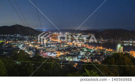 尾道的夜景 尾道的夜景 140568988