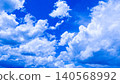 White clouds floating in the blue sky 140568992