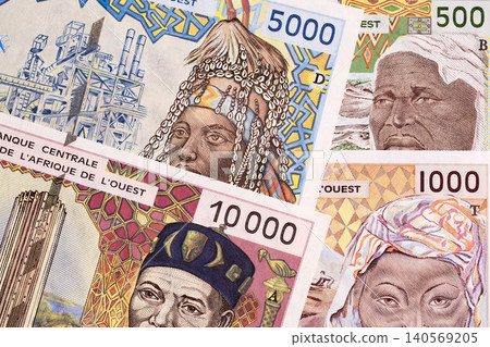 West African Franc a business background 140569205