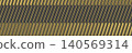 Abstract gold diagonal stripe pattern on dark background with a golden modern geometric texture. 140569314