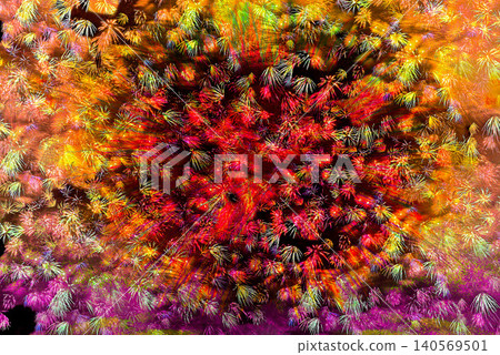 Fireworks blooming in magnificent glory Fireworks blooming in magnificent glory 140569501