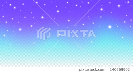 Starry sky background. Vector night galaxy with transparent effect. Shiny blue universe with dust of shiny glitter. Textured stellar space with twinkles and constellations. Magic Christmas decoration Starry sky background. Vector night galaxy with transparent effect. Shiny blue universe with dust of shiny glitter. Textured stellar space with twinkles and constellations. Magic Christmas decoration 140569902