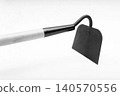 Garden Hoe with Wooden Handle and Steel Blade 140570556