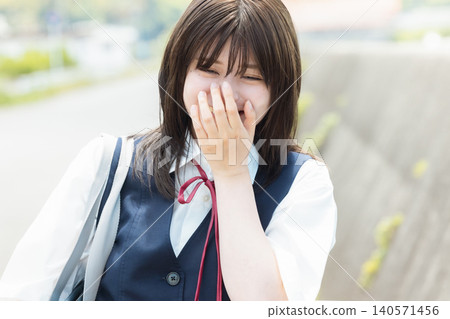 high school girl high school girl 140571456
