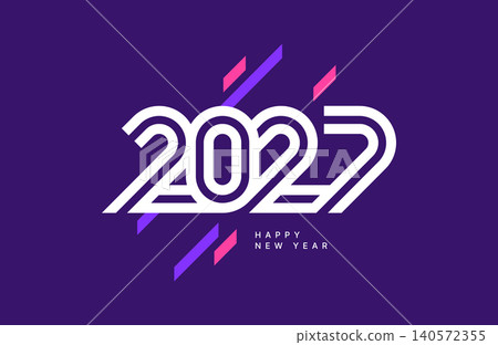 2027 New Year logo and number design. 2027 New Year logo and number design. 140572355