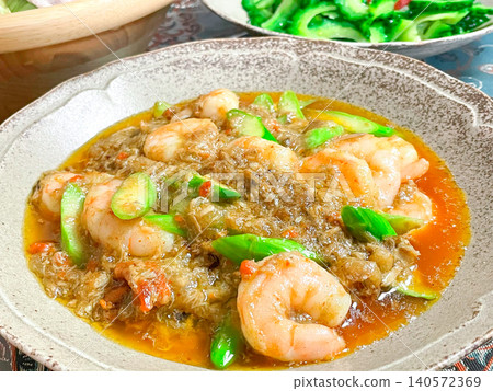 Chinese Shanghai cuisine: Crab and Shrimp Stew Chinese Shanghai cuisine: Crab and Shrimp Stew 140572369