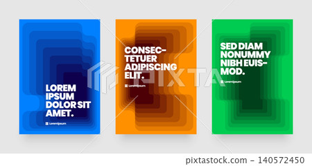 Simple template with abstract geometric shapes. Simple template with abstract geometric shapes. 140572450