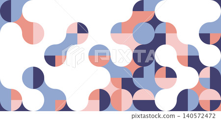 Simple layout with abstract geometric shapes. 140572472