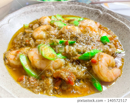 Chinese Shanghai cuisine: Crab and Shrimp Stew Chinese Shanghai cuisine: Crab and Shrimp Stew 140572517