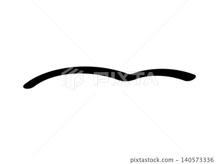 Simple handwritten lines with a marker. 140573336