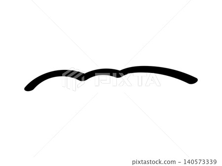 Simple handwritten lines with a marker. 140573339