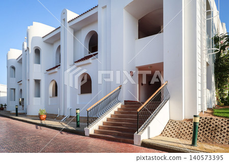 Two-story apartment building in Arabic style 140573395